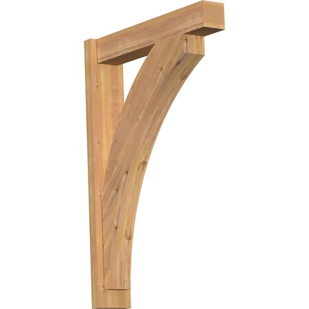 Ekena Millwork Thorton Block Smooth Outlooker, Western Red Cedar, 5 1/2"W x 26"D x 38"H OUT06X26X38THR05SWR